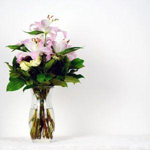 Der Blumenstrauß von Valentinstag