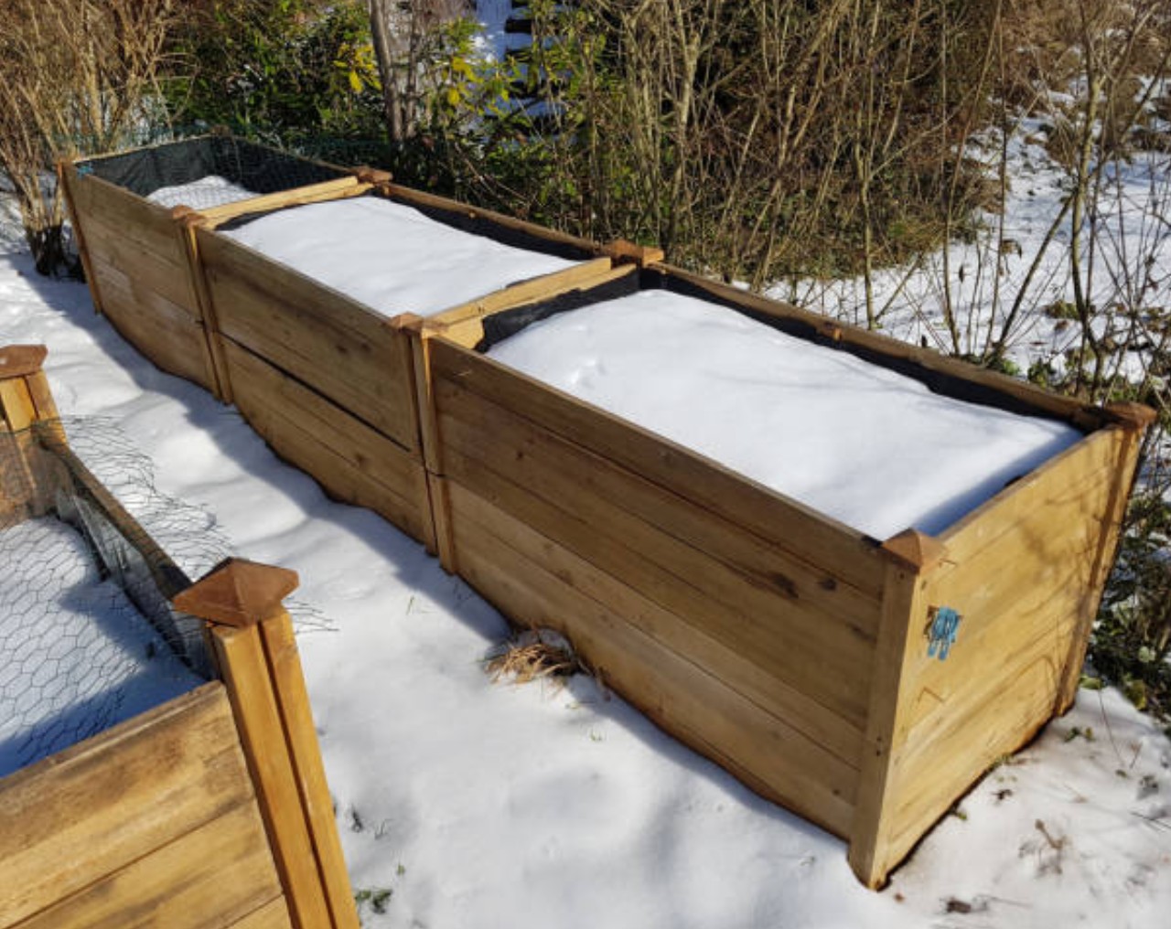 Hochbeet für den Winter vorbereiten