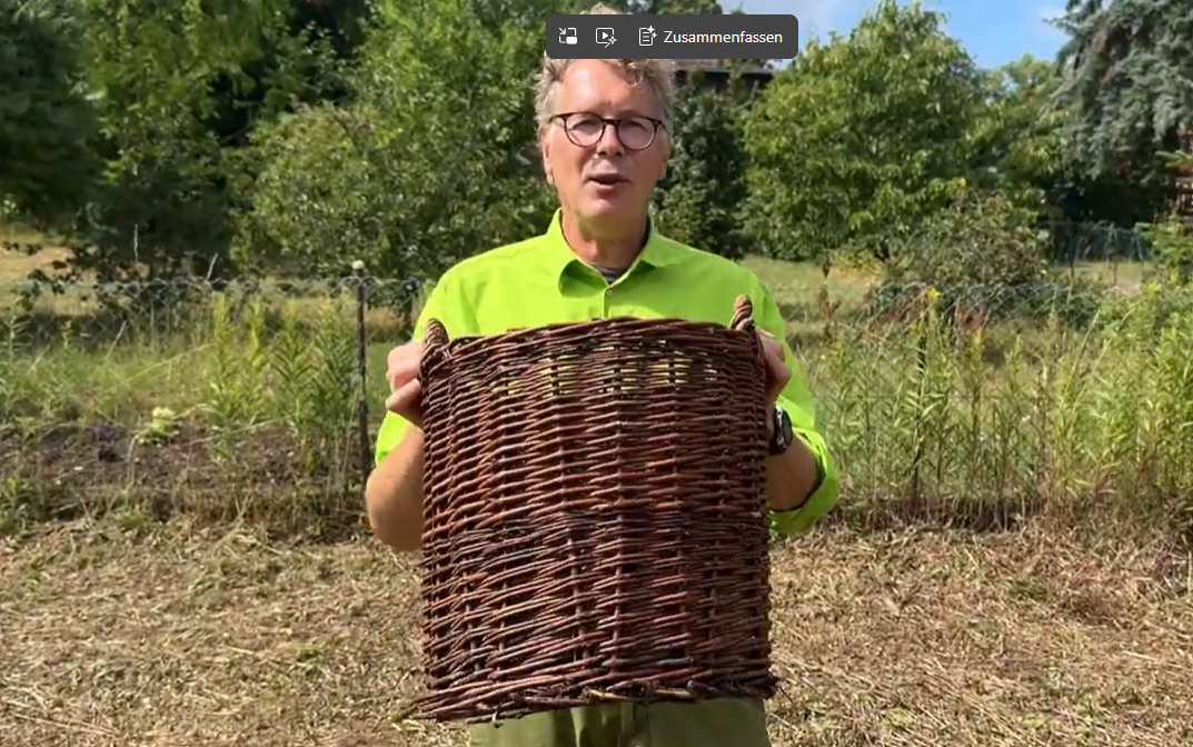 Baum des Lebens richtig pflanzen Der Pflanzkorb-Trick