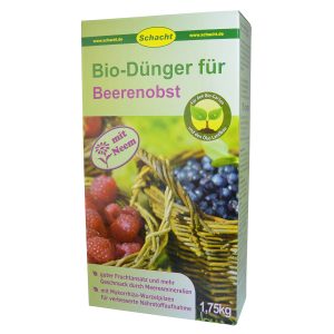 Bio-Dünger für Beerenobst mit Mykorrhiza und Neem